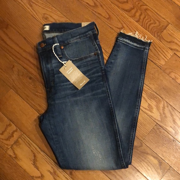 Madewell 9” High Rise Skinny - NWT! - Picture 3 of 16
